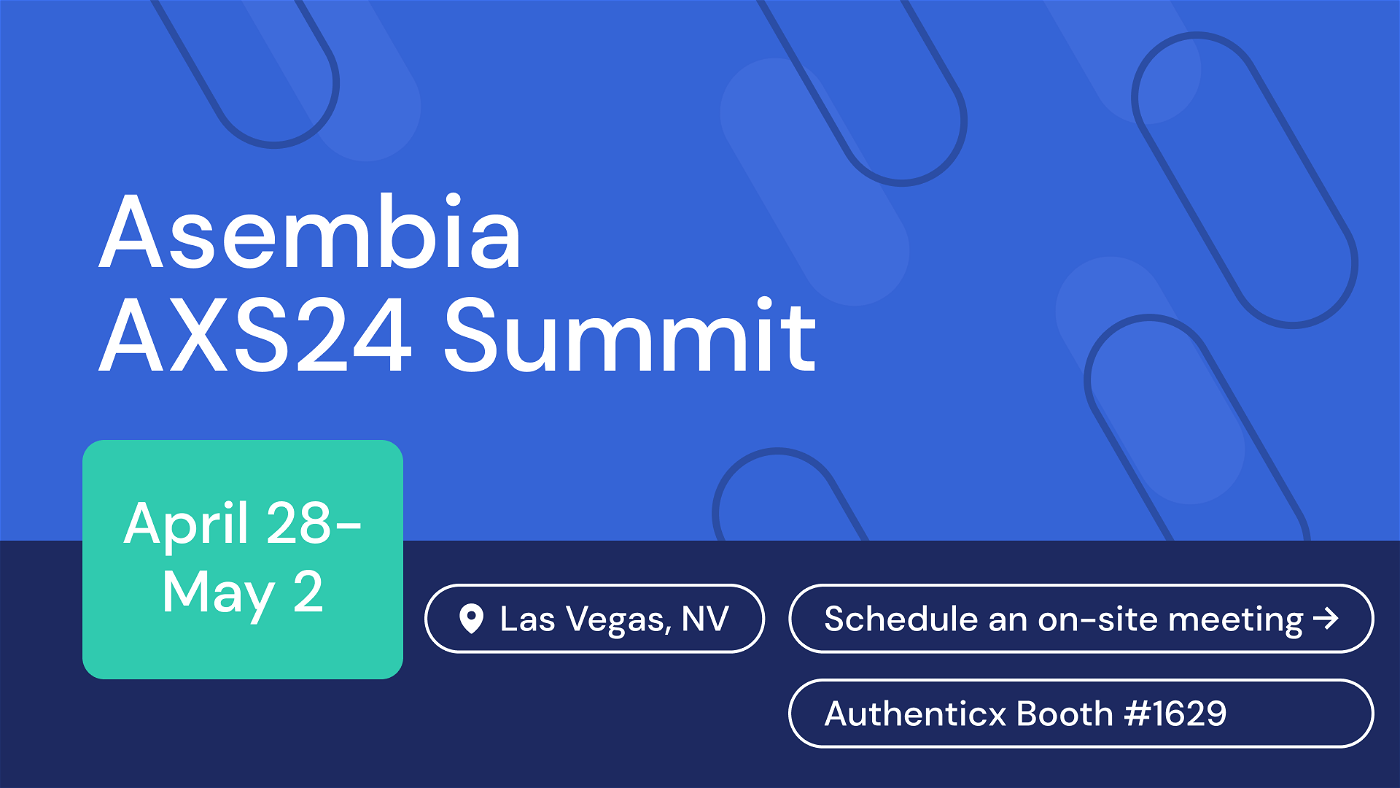 Assembia AXS24 Summit | Authenticx at Events