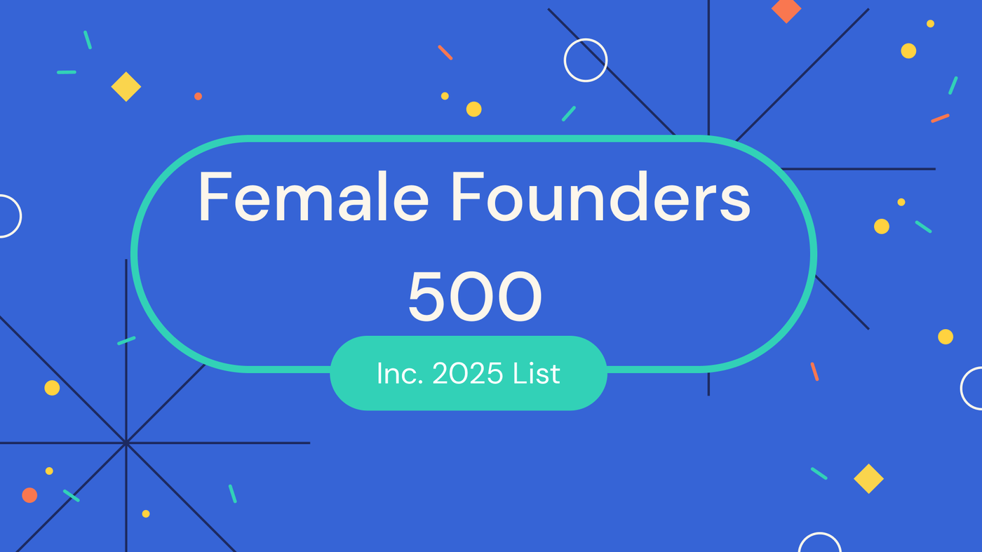 Inc. Names Amy Brown to 2025 Female Founders 500 List