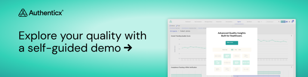 Automated Quality Management Product Demo | Authenticx