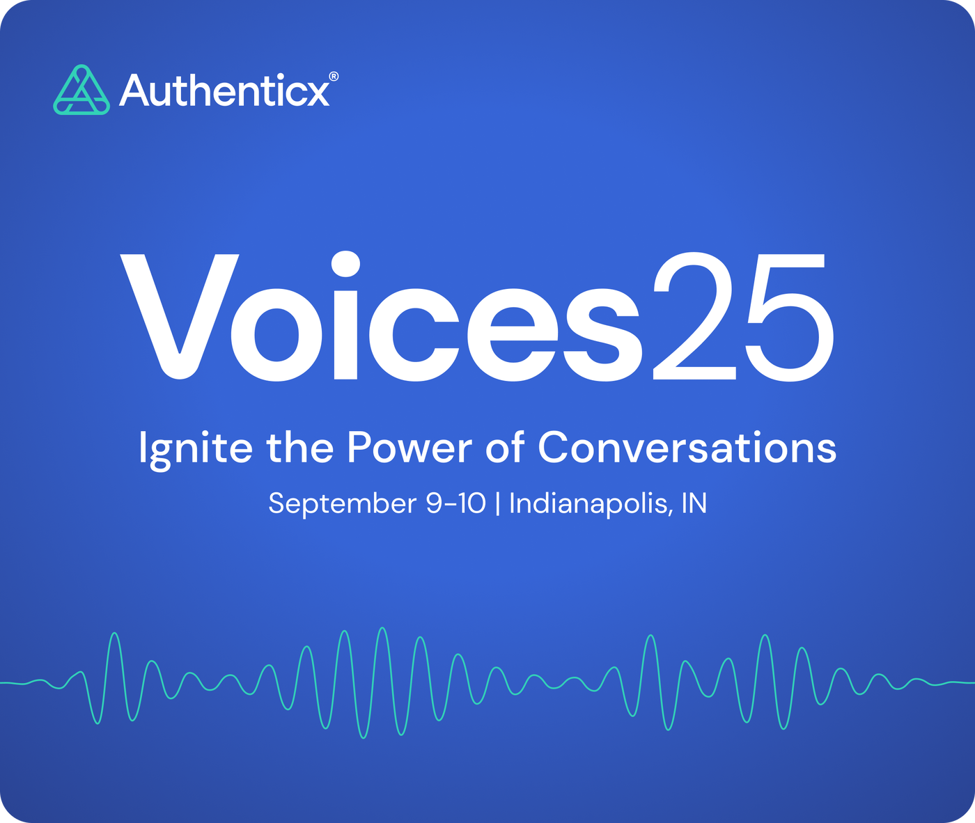 Voices25 | Ignite the Power of Conversations