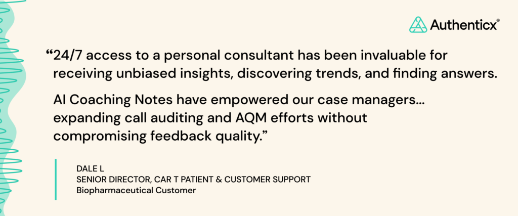 Authenticx Insights | KBo | Customer Testimonials