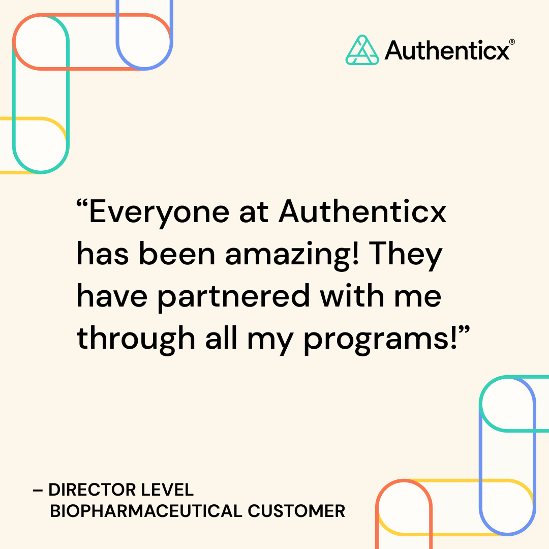 Authenticx Customer Feedback | Life Sciences Testimonials